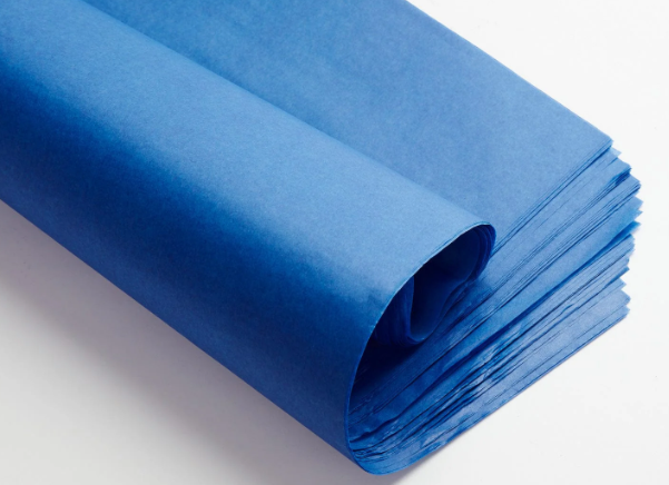 Royal Blue Tissue Paper Sheets x240