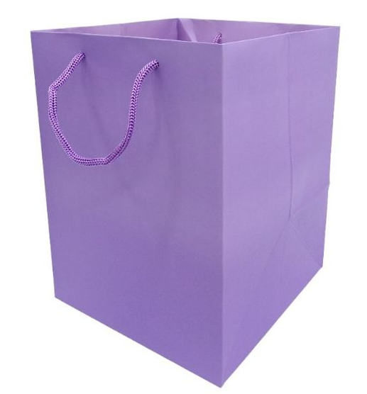 Hand Tied Bag - Lilac 10pcs