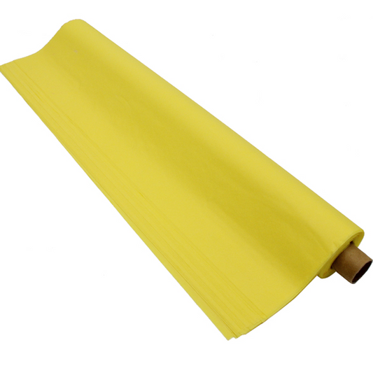 Tissue Paper Rolls Yellow x48