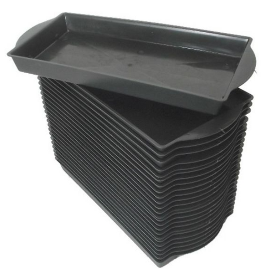 Plastic Single Brick Tray - Green